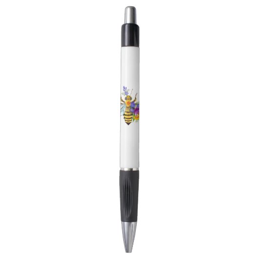 Stylo Flower bee with wild plants (Devant (Vertical))