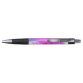 Stylo Fond de fleur de nature rose chic en fleurs (Dos)