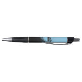 Stylo Fractal Bleu Bébé et Noir (minimum de 6) (Bas)