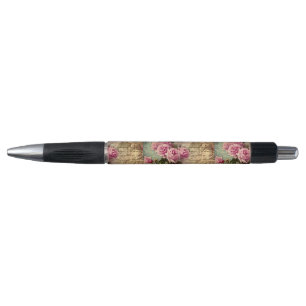 Stylo francais chic, shabby chic, roses roses roses, flo