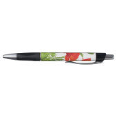 Stylo Frontière horizontale avec le pavot rouge (Bas)