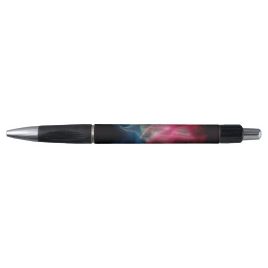 Stylo fumée rose et bleue abstraite (Devant)