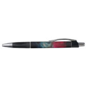 Stylo fumée rose et bleue abstraite (Haut)