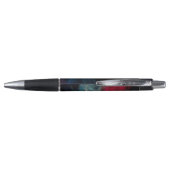 Stylo fumée rose et bleue abstraite (Dos)