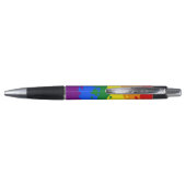 Stylo Funky Boho Abstrait Gay Rainbow Mosaic Pride Drape (Dos)