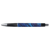 Stylo Galaxie bleue abstraite (Devant)