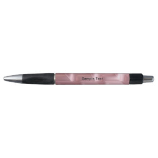 Stylo géométrique rose chic – Élégant et épuré