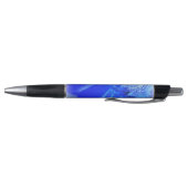 Stylo gerbera bleu électrique (Bas)