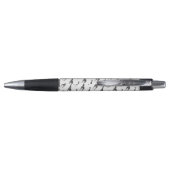 Stylo Giraffe Silhoutte noir et gris (Dos)