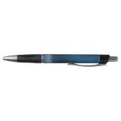 Stylo Glitter Royal Blue Foil Nom individuel (Bas)