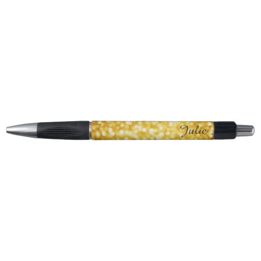 Stylo Gold Bokeh (Devant)