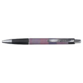 Stylo Gold Faux féminine avec pinces violettes (Dos)