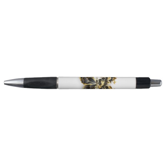 Stylo Gold flower Butterfly with Black Orchid (Devant)