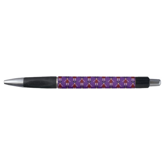 Stylo Gothique Halloween Vampire Lady Patterned (Devant)