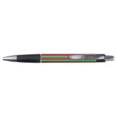 Stylo Grandes Vacances Rouge Blanc Vert (Dos)