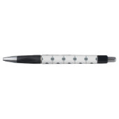 Stylo Gray Polka Dots, Polka Dot Pattern, Dots (Devant)