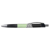 Stylo Gray Zigzag, Gray Chevron, Zigzag Pattern, Mint (Haut)