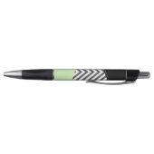 Stylo Gray Zigzag, Gray Chevron, Zigzag Pattern, Mint (Bas)