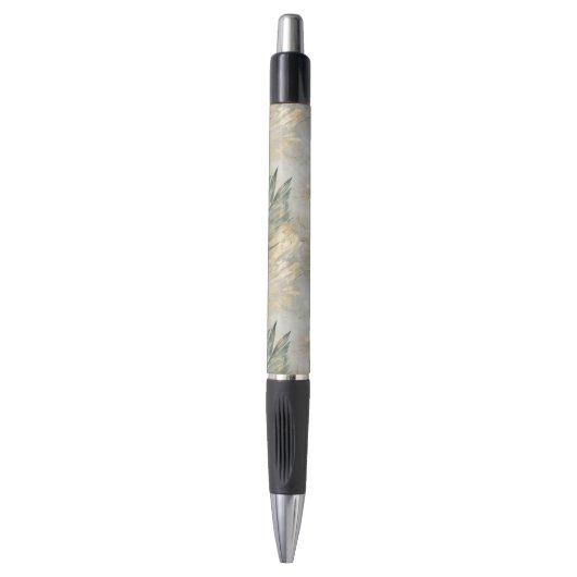 Stylo Green Glam Chic Gold Tropical Feuilles (Devant (Vertical))