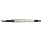 Stylo Green White Plaid Stripes (Devant)