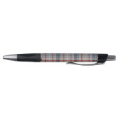 Stylo gris/rouge/noir de coutume de plaid (Bas)