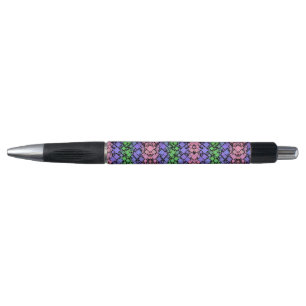 Stylo Groovy Boho Rétro Mod Géométrique Fierté Trigender