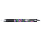 Stylo Groovy Boho Rétro Mod Géométrique Fierté Trigender (Dos)