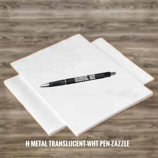 Stylo H. Métal Translucide-Wht