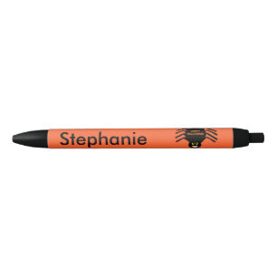 Stylo Halloween Black Spider Personnalisé