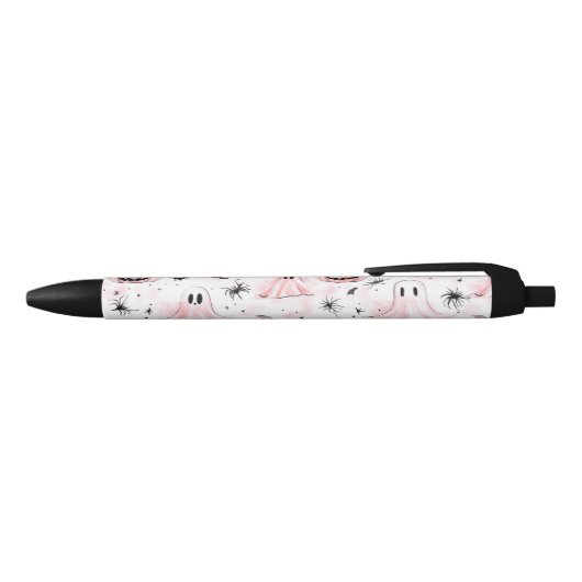 Stylo Halloween Fantôme rose (Haut)