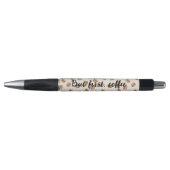Stylo Haricots De Café Crème Mais D'abord Du Café (Devant)