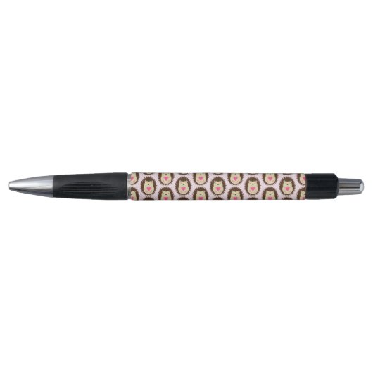 Stylo Hérisson Bébé Fille Rose Mignon Motif (Devant)