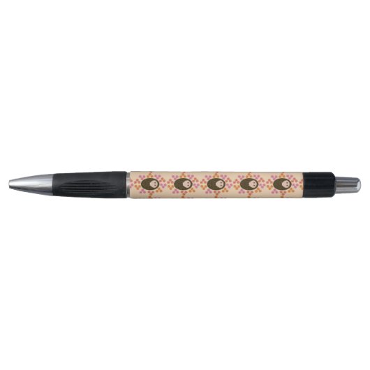 Stylo Hérisson et stylos à fleurs (Devant)