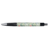 Stylo Hibiscus Feuille tropical Aquarelle florale (Devant)