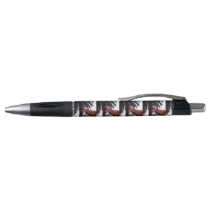 Stylo Histoires de girafes hautes sous le palmier,