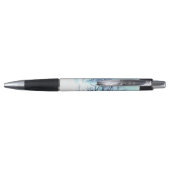 Stylo Hiver bleu (Dos)