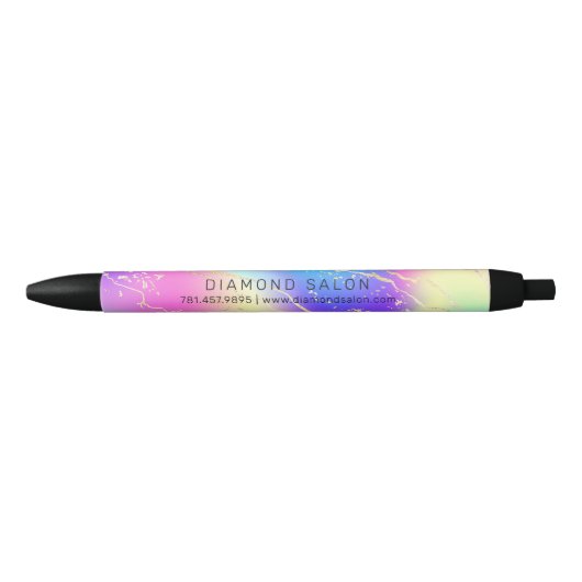 Stylo Holographique Iridescendant Opal Promotionne (Devant)