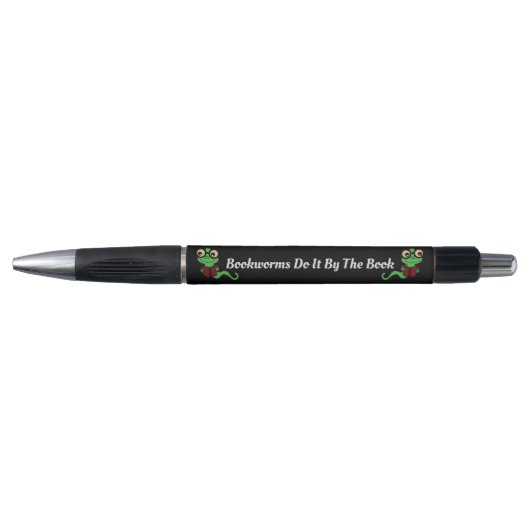 Stylo Humour de bibliophile Noir (Devant)
