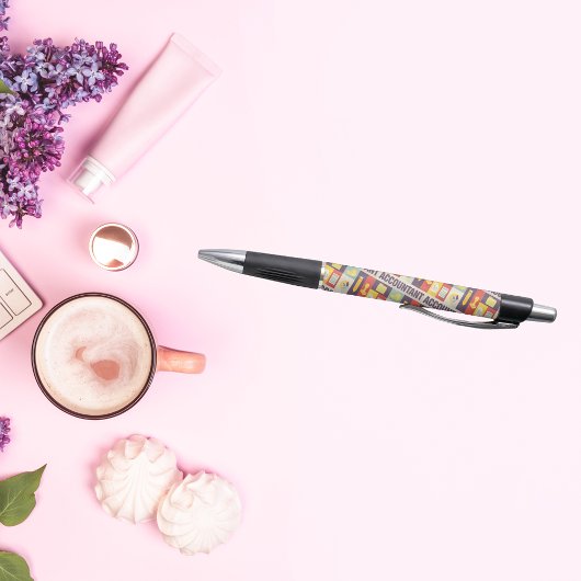 Stylo Icône de comptable de conception emblématique