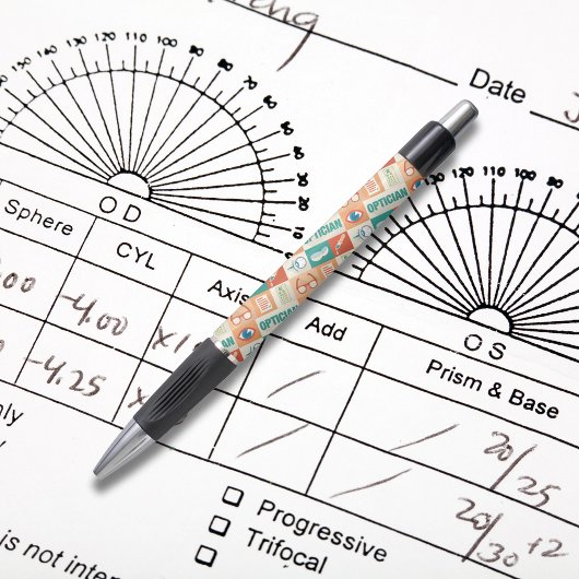 Stylo Icône d'opticien professionnel de design iconique