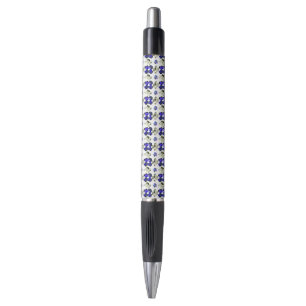 Stylo Illustration couleur Formes élégantes, Gris et Ble