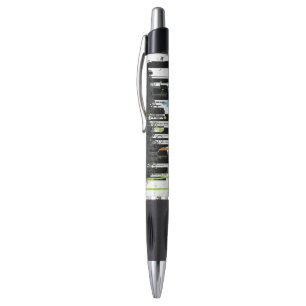 Stylo Illustration d'un paysage urbain sale
