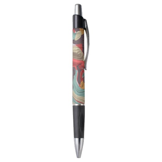 Stylo Illustration en marbre Abstrait coloré (Bas (Vertical))