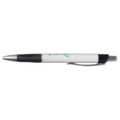 Stylo Image de la statue de la Liberté verte & Monogramm (Bas)