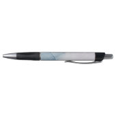 Stylo Impression Abstraite violet délicate avec nom (Bas)