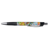 Stylo Impression d'art de chat expressionniste abstrait (Bas)