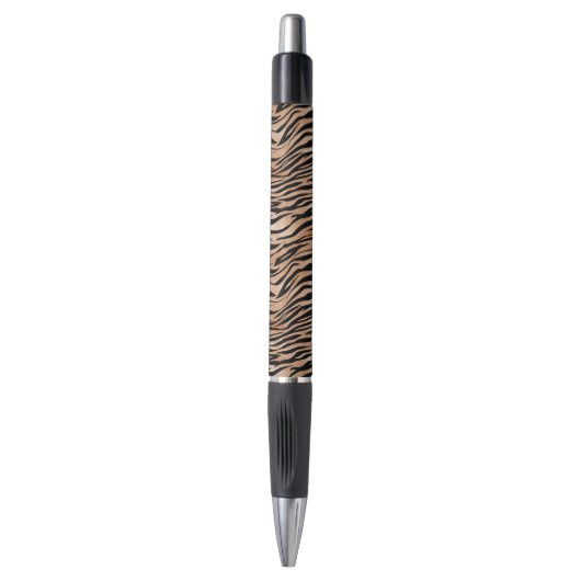 Stylo Impression de tigre orange noir (Devant (Vertical))