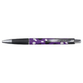 Stylo Impression De Vache Sur Purple, (Dos)