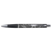 Stylo Impression Giraffe noir et gris clair (Dos)