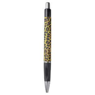 Stylo Impression léopard Brown et jaune